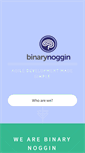 Mobile Screenshot of binarynoggin.com